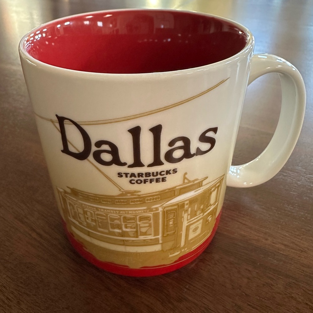 2009 NWOT Starbucks Dallas Collector Mug - Picture 1 of 5